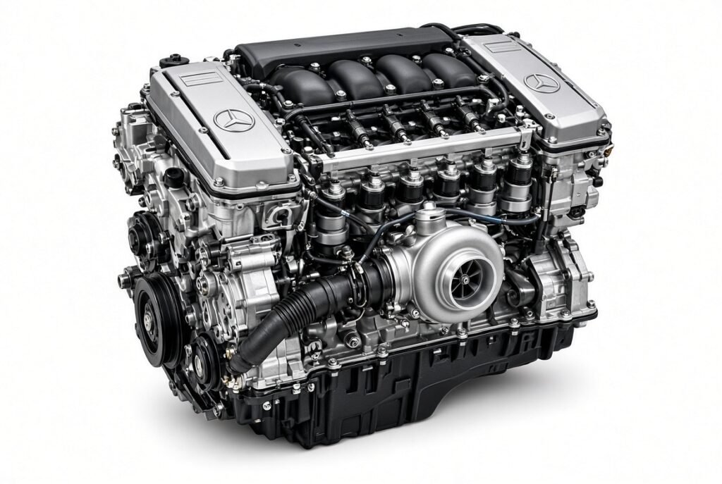 Mercedes-Benz C-Class 6.7L Diesel Complete Engine Assembly - Crate