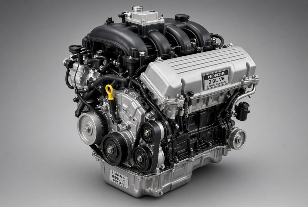 OEM Spec 3.8L V6 Engine Drop-In for Honda Accord (Rebuilt)