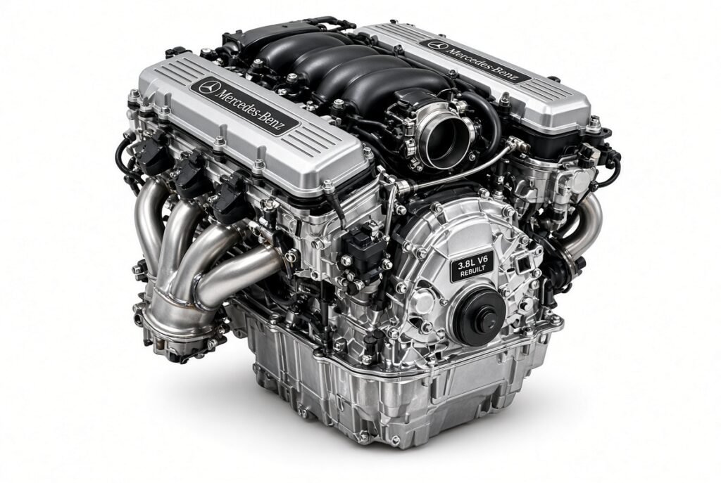 Rebuilt 3.8L V6 Engine for Mercedes-Benz E-Class | Direct Fit OEM Replacement